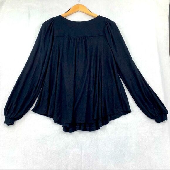 -Free People Puff Sleeve Top NWT S - Picture 2 of 12